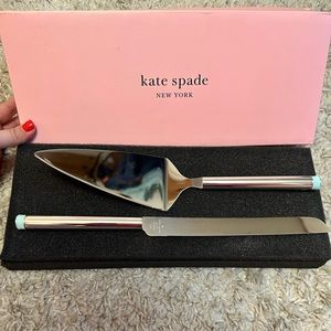 Kate Spade “Take The Cake” Two Piece Dessert Set